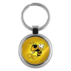 Georgia Institute Of Technology Ga Tech Key Chain (round) by Ket1n9