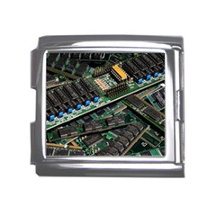 Computer Ram Tech - Mega Link Italian Charm (18mm) by Hannah976