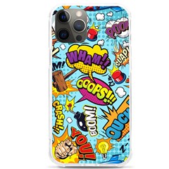 Comic Elements Colorful Seamless Pattern Iphone 12 Pro Max Tpu Uv Print Case by Hannah976