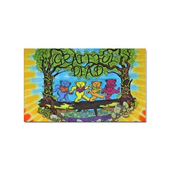 Dancing Bears Grateful Dead Sticker (rectangular) by Cendanart