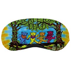 Dancing Bears Grateful Dead Sleep Mask by Cendanart