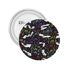 Love Hearts Valentine Red Symbol 2 25  Buttons by Paksenen