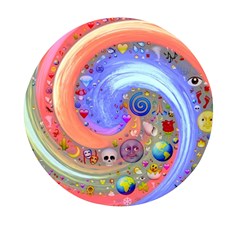 Swirl Vortex Emoji Cyclone Motion Mini Round Pill Box (pack Of 5) by Paksenen