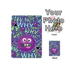 Why Not Question Reason Playing Cards 54 Designs (mini) by Paksenen