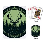 Deer Forest Nature Playing Cards Single Design (Rectangle) Back