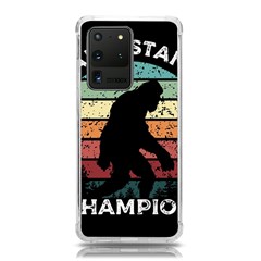 Monster Yeti Social Distance Monkey Samsung Galaxy S20 Ultra 6 9 Inch Tpu Uv Case by Cendanart