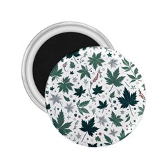 Leaves Nature Bloom 2 25  Magnets by Bedest