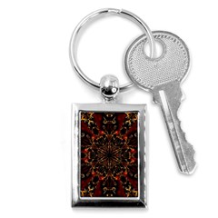 Kaleidoscope Multicoloured Key Chain (rectangle) by Grandong