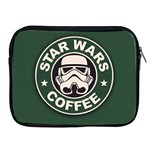 Stormtrooper Coffee Apple iPad 2/3/4 Zipper Cases Front