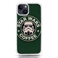 Stormtrooper Coffee Iphone 14 Tpu Uv Print Case by Cendanart