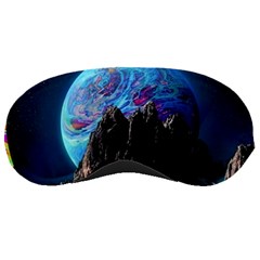 Aesthetic Psychedelic Drawings Art Acid Space Sleep Mask by Cendanart