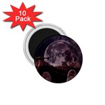 In The Cosmos Moon Sci-fi Space Sky 1.75  Magnets (10 pack)  Front