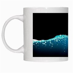 Dolphin Moon Water White Mug by Ndabl3x