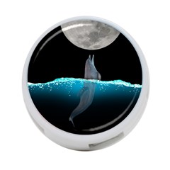 Dolphin Moon Water 4-port Usb Hub (one Side) by Ndabl3x