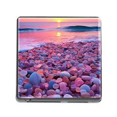 Sea Beach Water Sunset Ocean Memory Card Reader (square 5 Slot) by Ndabl3x
