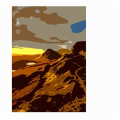 Scotland Monti Mountains Mountain Large Garden Flag (two Sides) by Cendanart