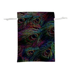 Peacock Feather Paradise Lightweight Drawstring Pouch (s) by Cendanart