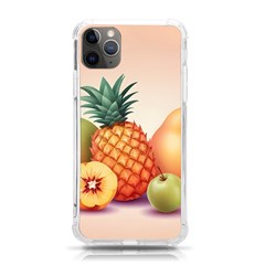 Fruit Pattern Apple Abstract Food Iphone 11 Pro Max 6 5 Inch Tpu Uv Print Case by Proyonanggan