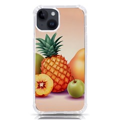 Fruit Pattern Apple Abstract Food Iphone 14 Tpu Uv Print Case by Proyonanggan