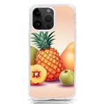 Fruit Pattern Apple Abstract Food iPhone 14 Pro Max TPU UV Print Case Front