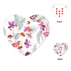 Flawer Playing Cards Single Design (heart) by saad11