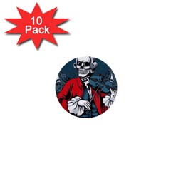 Ghost 1  Mini Buttons (10 Pack)  by saad11