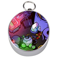 Graffiti Corazones Kingdom Saga Super Silver Compasses by Cemarart