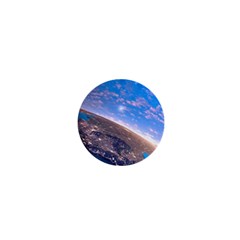 Earth Blue Galaxy Sky Space 1  Mini Buttons by Cemarart