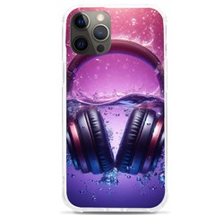 Headphones Sound Audio Music Radio Iphone 12 Pro Max Tpu Uv Print Case by Hannah976