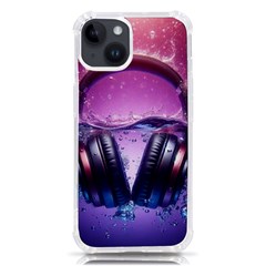 Headphones Sound Audio Music Radio Iphone 14 Tpu Uv Print Case by Hannah976