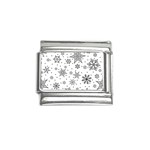 Snowflake-icon-vector-christmas-seamless-background-531ed32d02319f9f1bce1dc6587194eb Italian Charm (9mm) Front