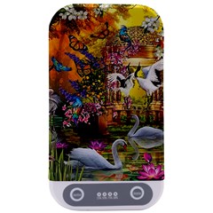 Garden Of Paradise Butterfly Swan Bird Painting Gazebo, Peacock Flower Sterilizers by Ndabl3x