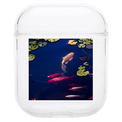 Koi Fish Carp Soft Tpu Airpods 1/2 Case by Cemarart