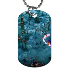 Fish Koi Carp Dog Tag (one Side) by Cemarart