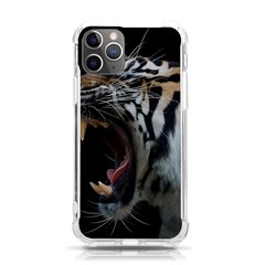 Angry Tiger Roar Iphone 11 Pro 5 8 Inch Tpu Uv Print Case by Cemarart