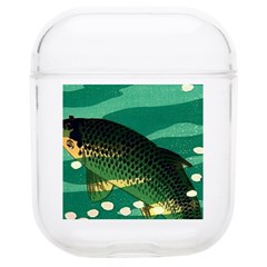 Japanese Koi Fish Soft Tpu Airpods 1/2 Case by Cemarart