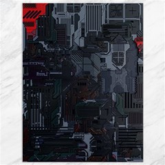 Abstract Tech Computer Motherboard Technology Canvas 36  X 48  by Cemarart