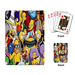 The Simpsons, Cartoon, Crazy, Dope Playing Cards Single Design (rectangle) by nateshop