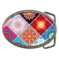 Mandala Pattern Belt Buckles by Ndabl3x