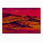 Time Wind Polishpattern Architecture Building City Cityscape Nature Pop-art Pop Surrealism  Retrowave Postcard 4 x 6  (Pkg of 10) Front