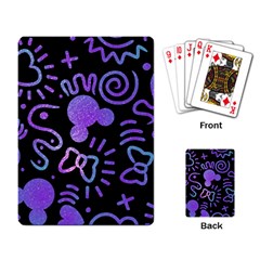 Multicolor Disney , Corazones, Mouse Playing Cards Single Design (rectangle) by nateshop