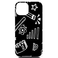 Knowledge Drawing Education Science Iphone 14 Black Uv Print Case