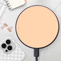 Peach Fuzz 2024 Wireless Fast Charger(black) by dressshop
