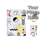 Graphic Design Geometric Background Playing Cards 54 Designs (Mini) Front - Diamond3
