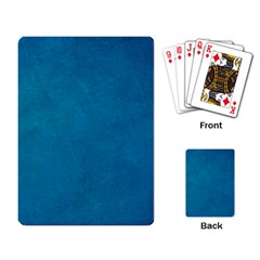 Blue Stone Texture Grunge, Stone Backgrounds Playing Cards Single Design (rectangle) by nateshop