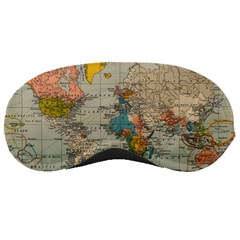 Illustration Ukrainian Folk Seamless Pattern Ornament Sleep Mask by Proyonanggan