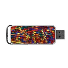 Pattern Dots Wallpaper Seamless Pattern Portable Usb Flash (two Sides) by Ndabl3x