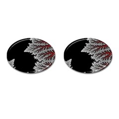 Astrology Surreal Surrealism Trippy Visual Art Cufflinks (oval) by Bedest