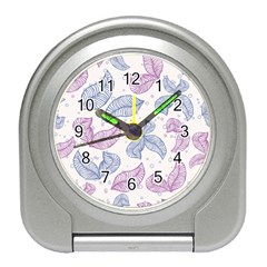Blob Gradient Blur Scatter Travel Alarm Clock by Cemarart