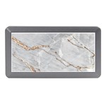 Gray Light Marble Stone Texture Background Memory Card Reader (Mini) Front